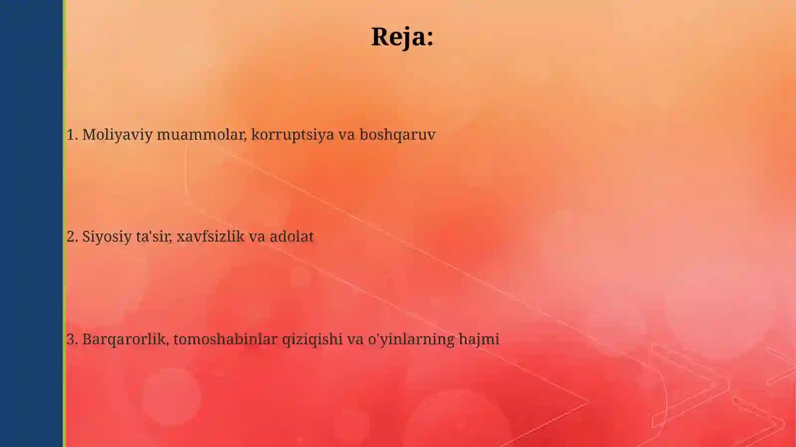 Zamonaviy Olimpiya harakatining dolzarb muammolari 2