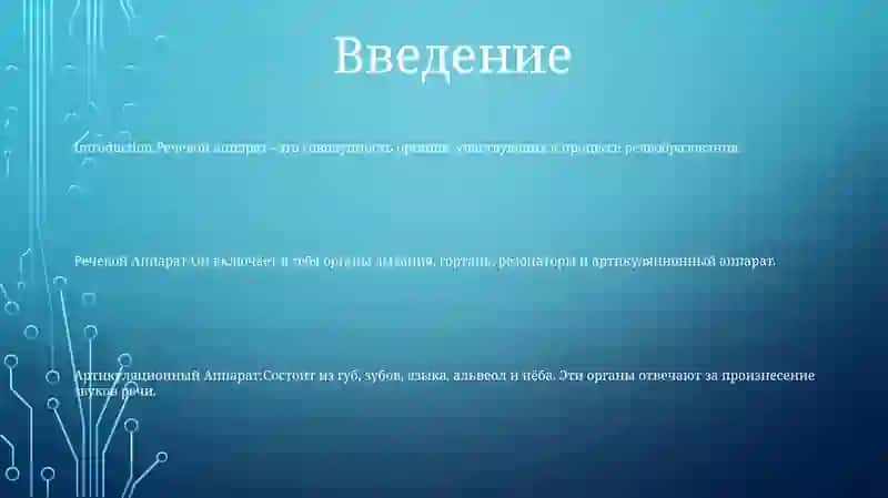 Речевой Аппарат 2