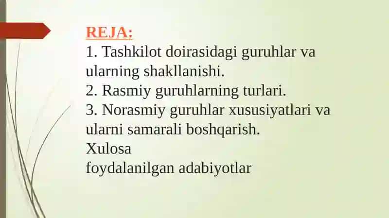 Tashkilotning Umumiy Maqsadlariga Erishish 2