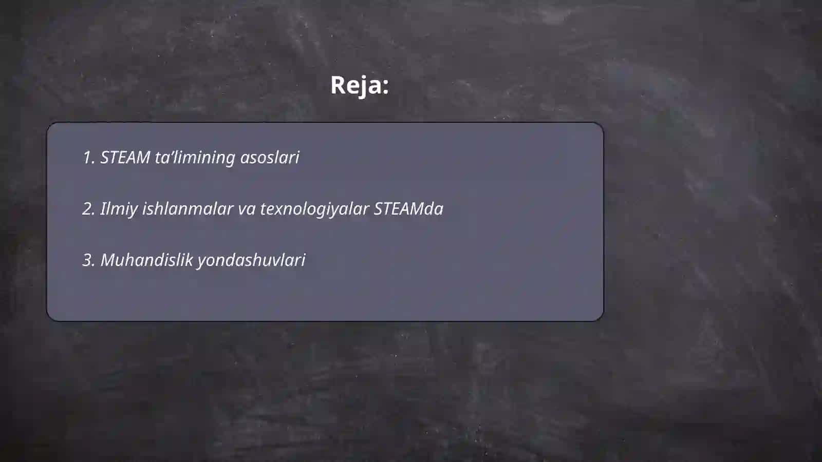 Steam taʼlim tizimi 2
