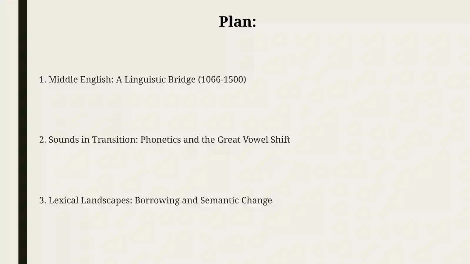 Middle English: A Linguistic Bridge (1066-1500) 2