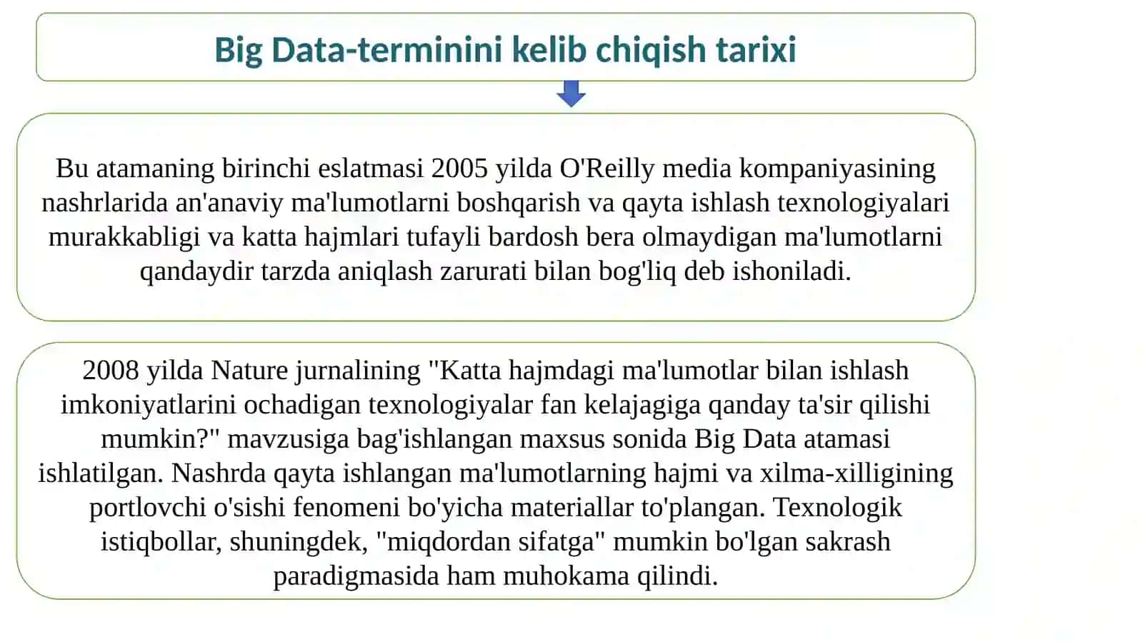 BigDataTechnologies in Digital Business 2