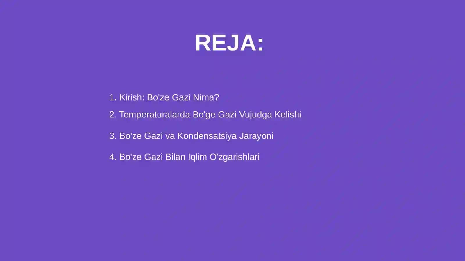 Boze gazi va boze-Eynshteyn kondensatsiyasi 2