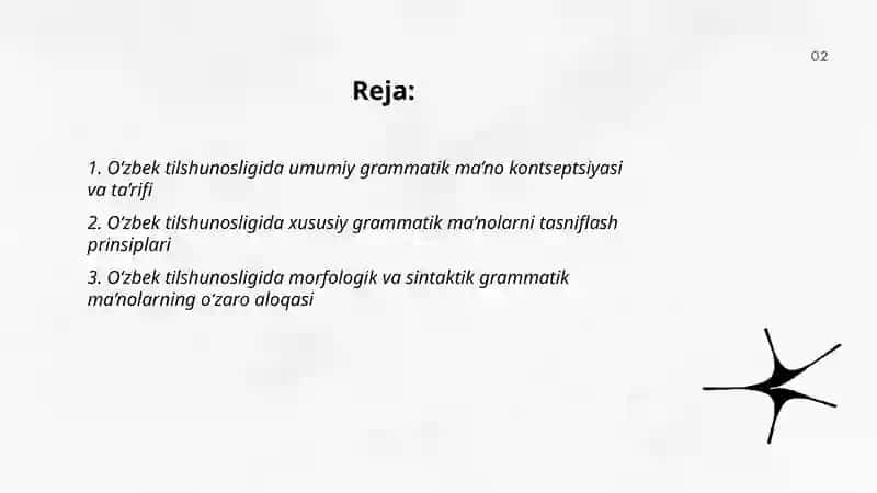 Oʻzbek tilshunosligida umumiy va xususiy grammatik ma’no tavsifi 2