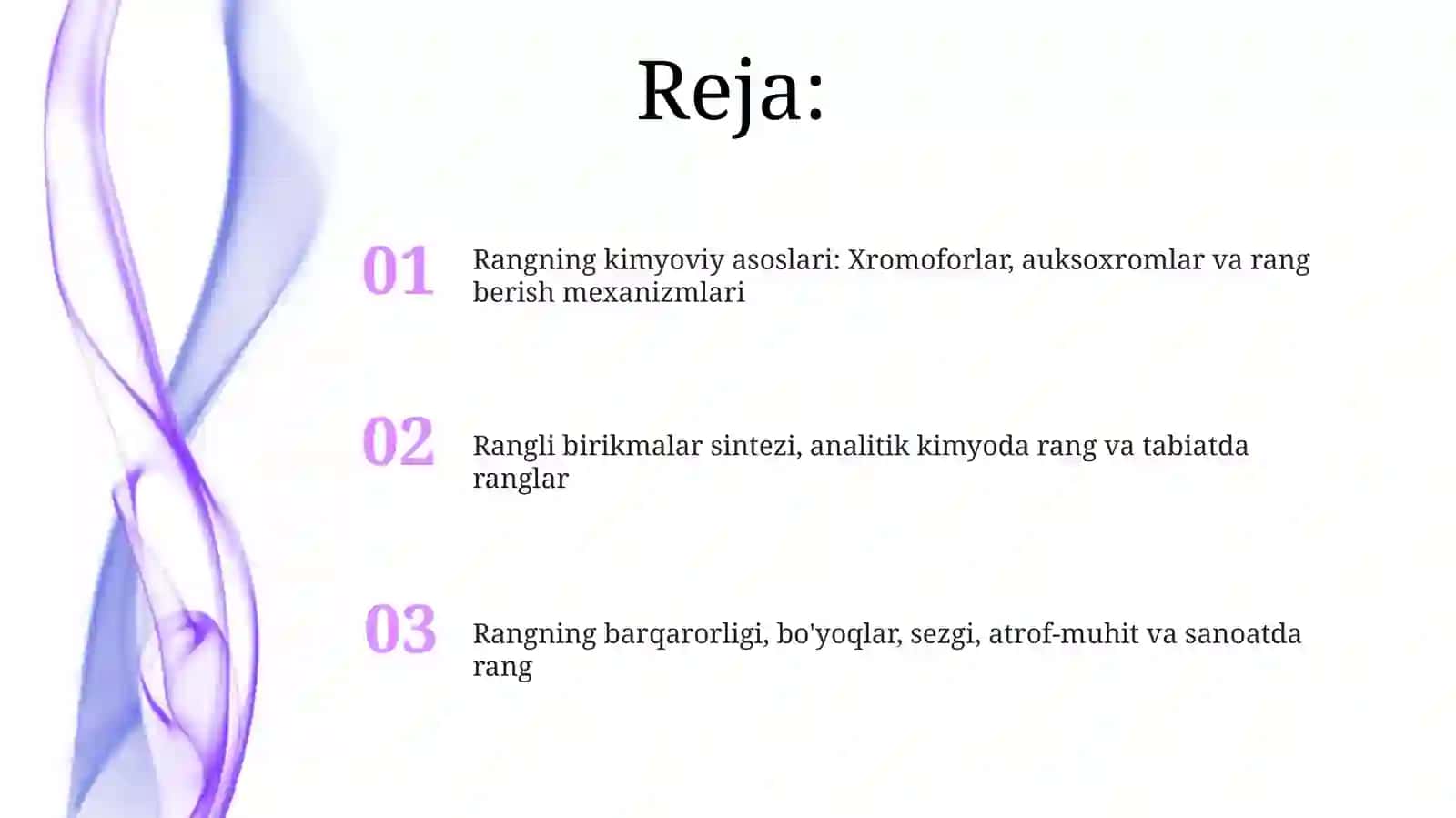 rangning kimyoviy asoslari 2