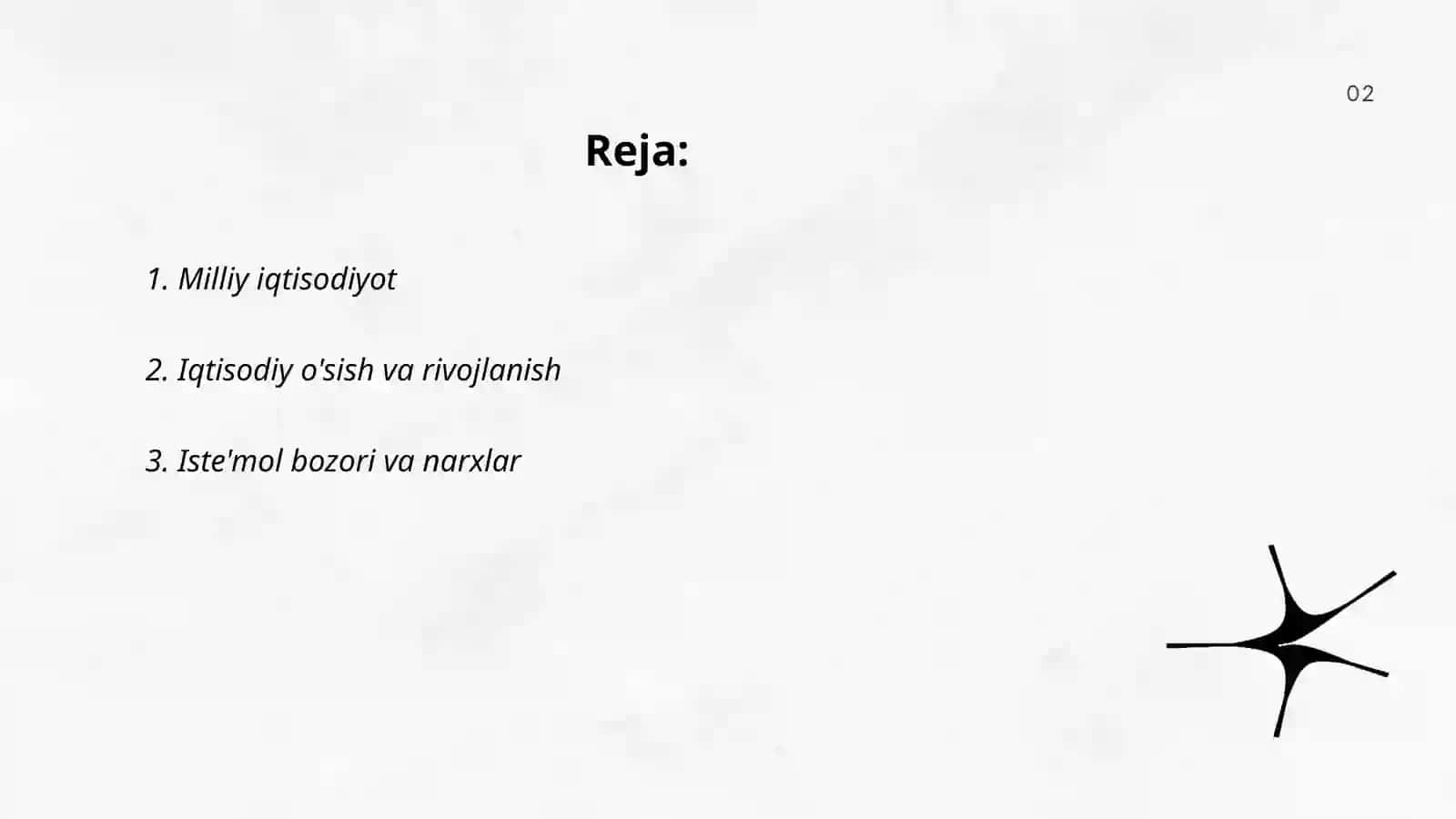 Milliy iqtisodiyot 2