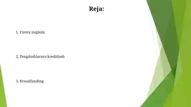 Buyuk Britaniyada muqobil moliyalar 2
