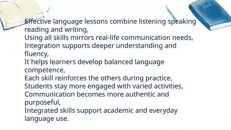 Making lesson plan using all language skills 2