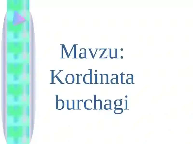 Qutb koordinatalar sistеmasi 2