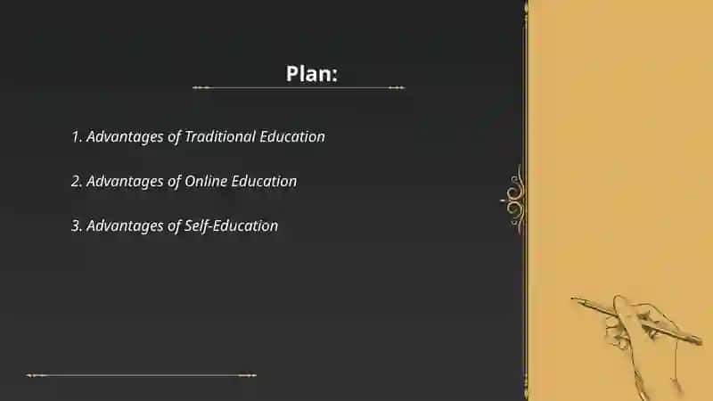 Different Forms of Education: Traditional, Online, and Self-Education 2