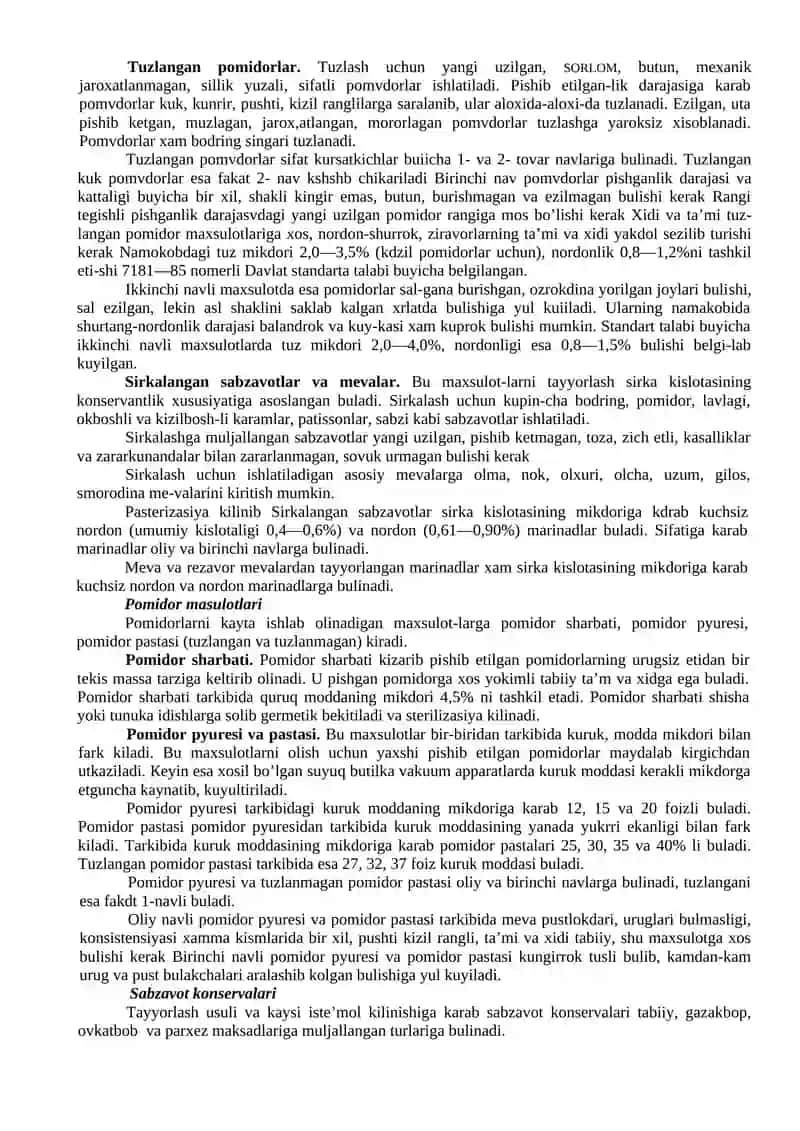 Achitilgan meva va sabzavotlar 2
