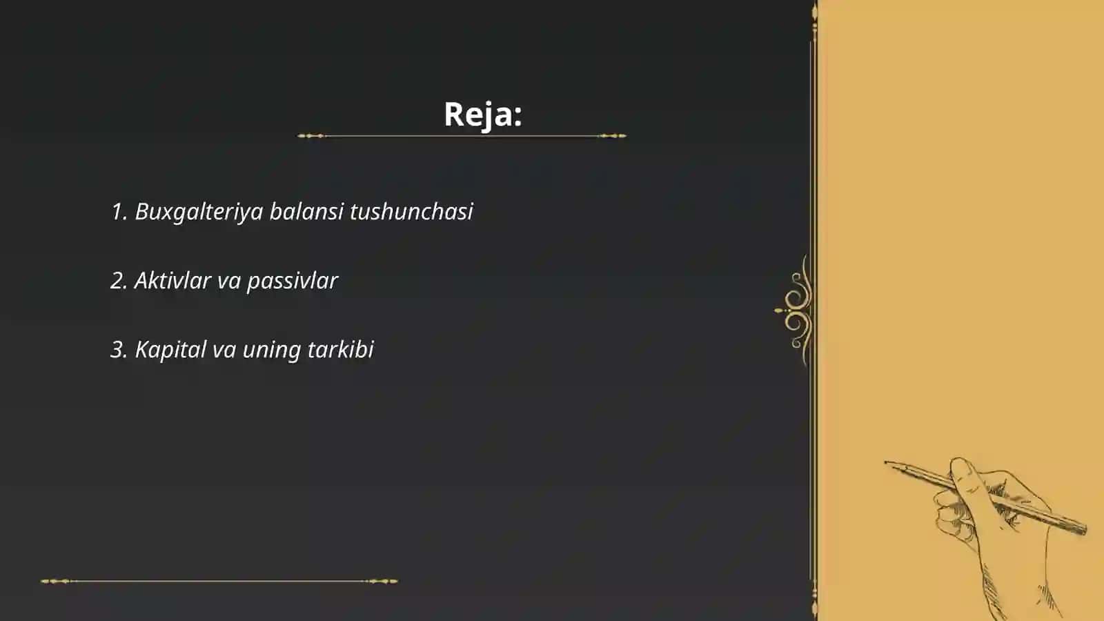 Buxgalteriya balansi 2