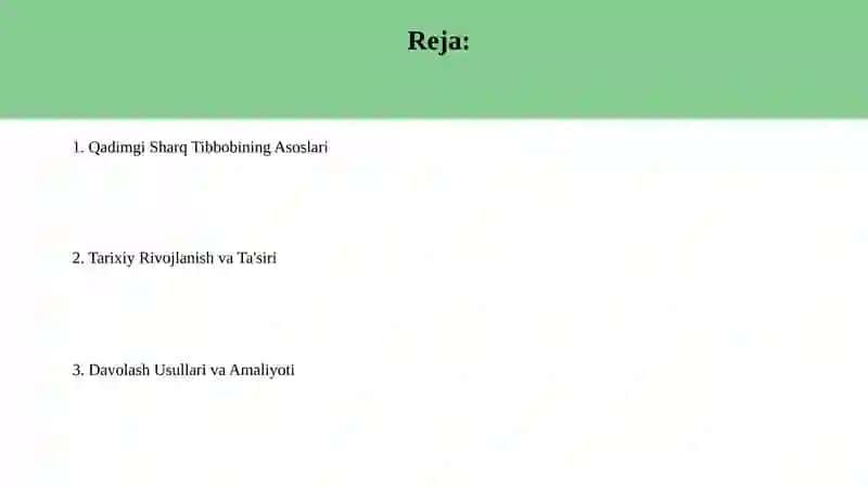 Qadimgi Sharq mamlakatlari tibbiyoti 2
