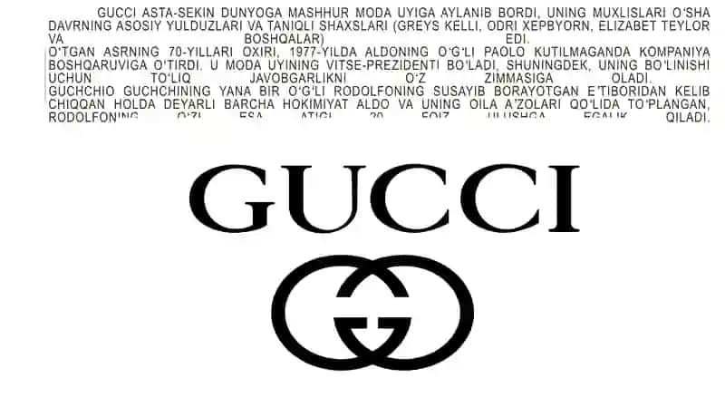 GUCCI brendi 2