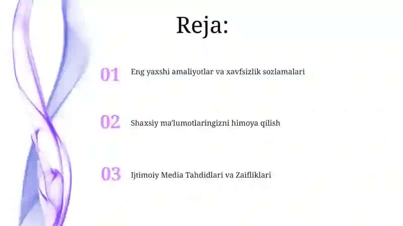 Ijtimoiy tarmoqlarda axborot xavfsizligi 2