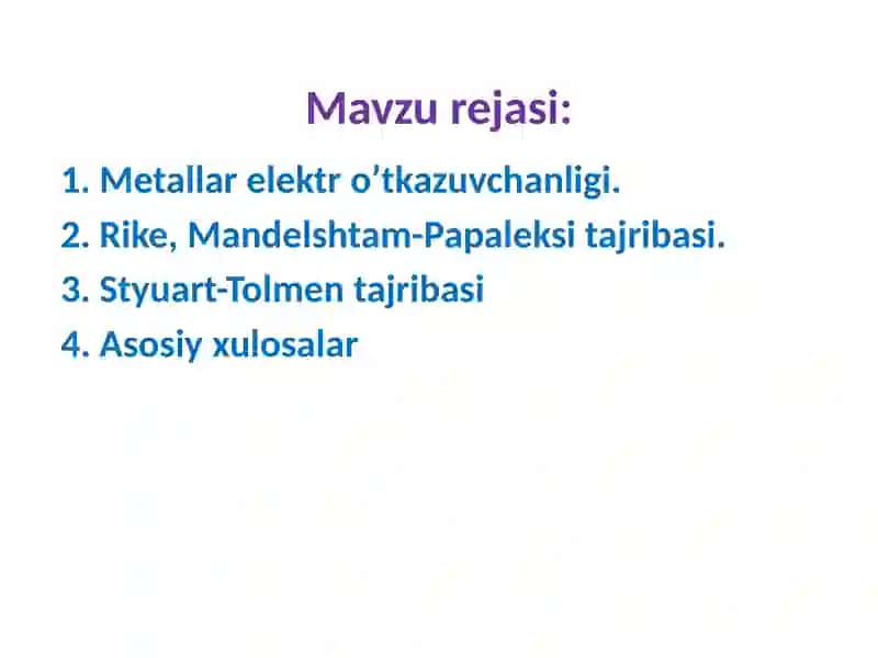 ELEKTR VA MAGNETIZM 2