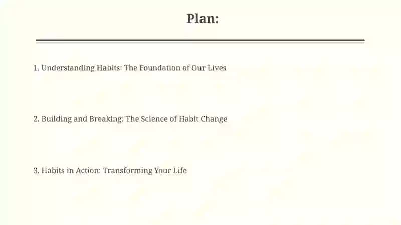 Understanding Habits: The Science and Structure 2