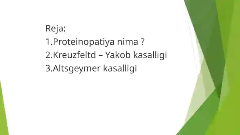 Irsiy proteinopatiyalar 2
