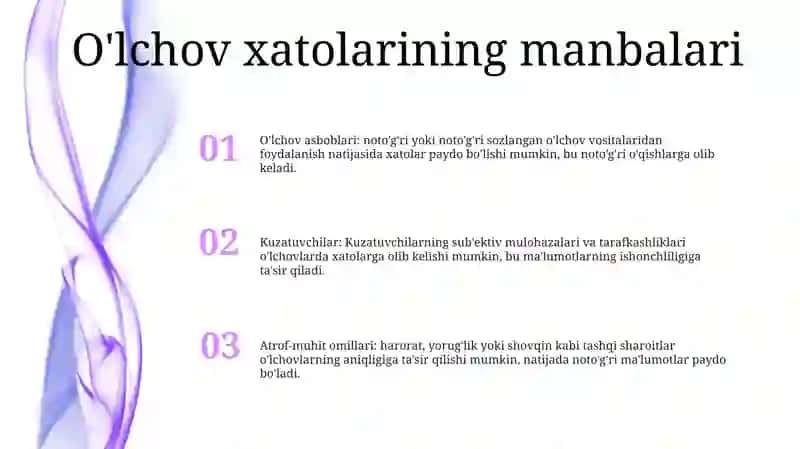 Olchash Hatoliklari Va Ularni Klaffikatsiasi 2