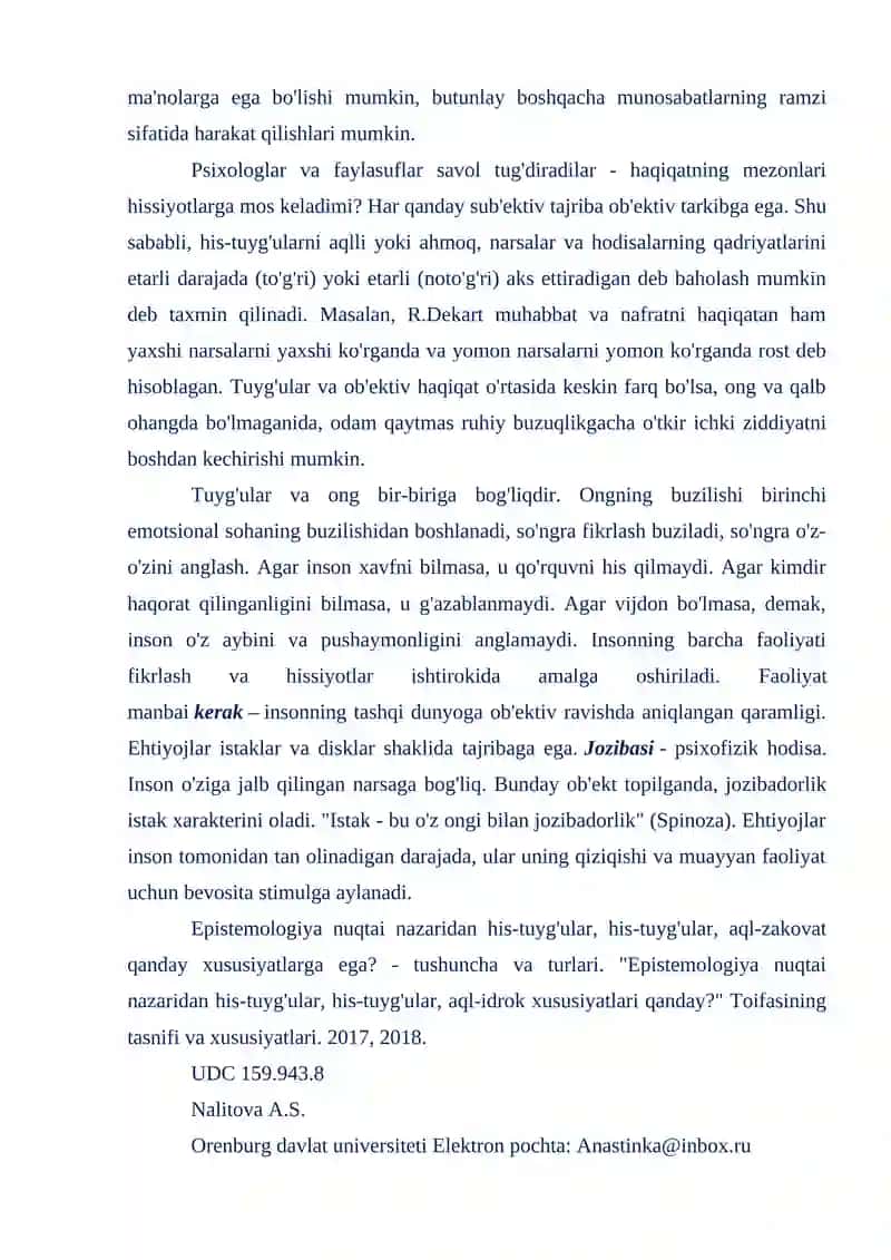 PSIXOLOGIK PORTRETI 2