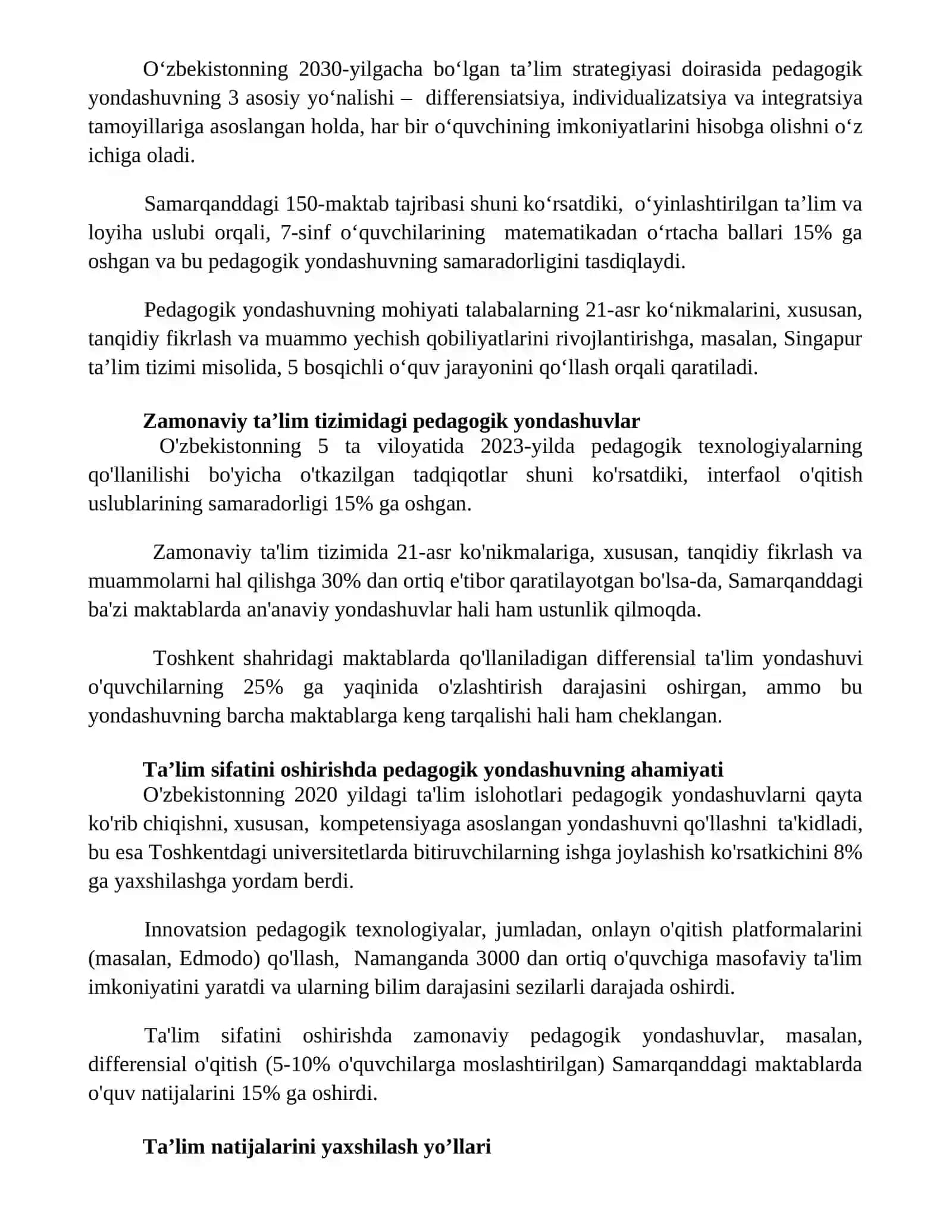 Innovatsion pedagogik texnologiyalar 2