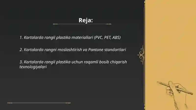 Kartalarda rangli plastika 2
