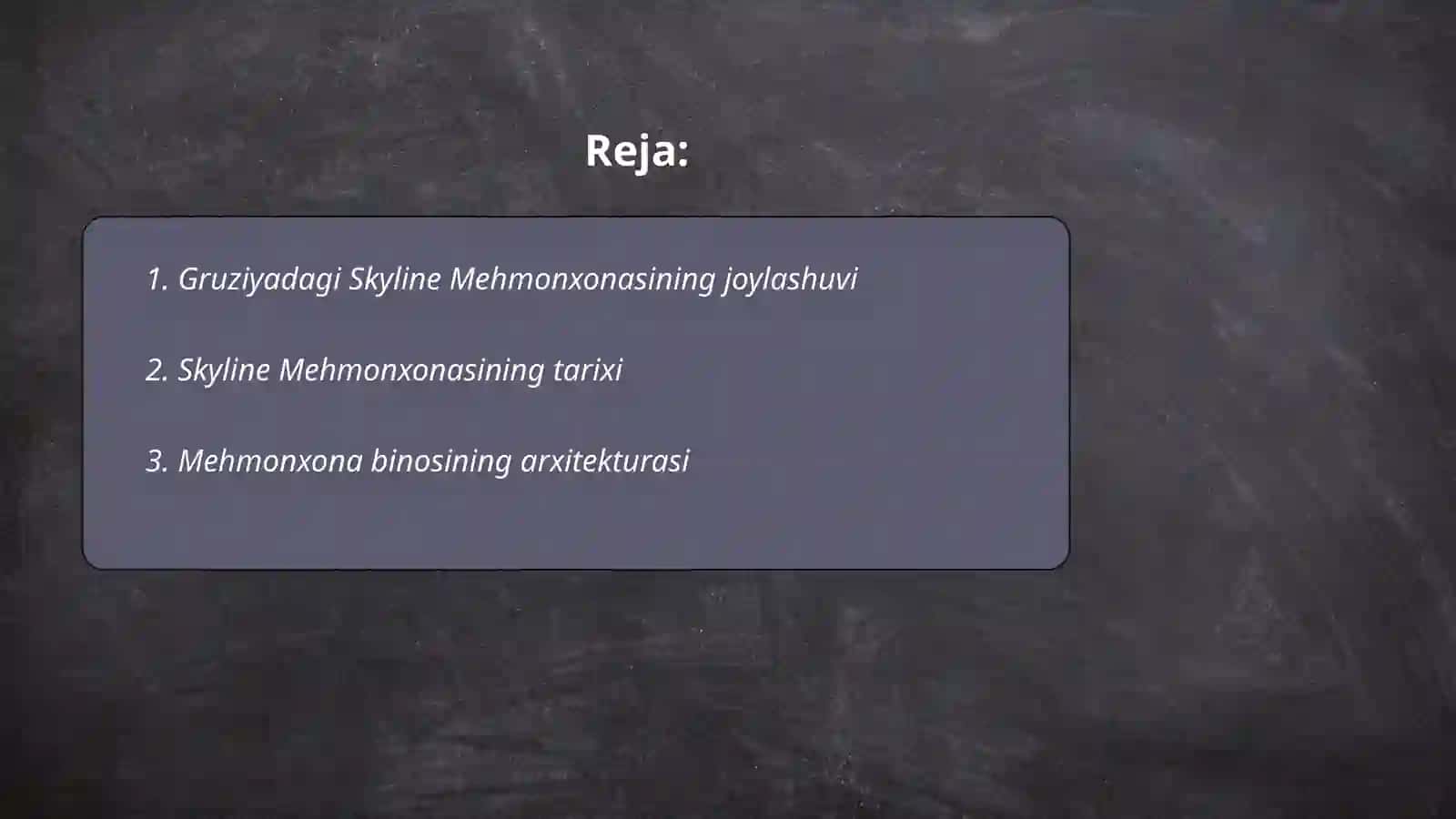 Gruziyadagi Skyline Mehmonxonasi 2