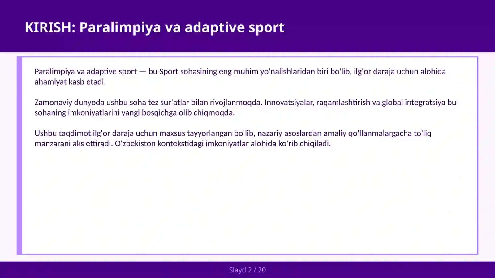 PARALIMPIYA VA ADAPTIVE SPORT 2
