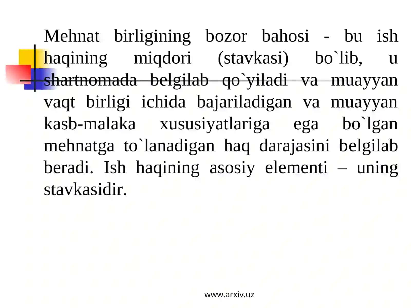Bоzоr хo'jaligida ish haqi tizimi 2