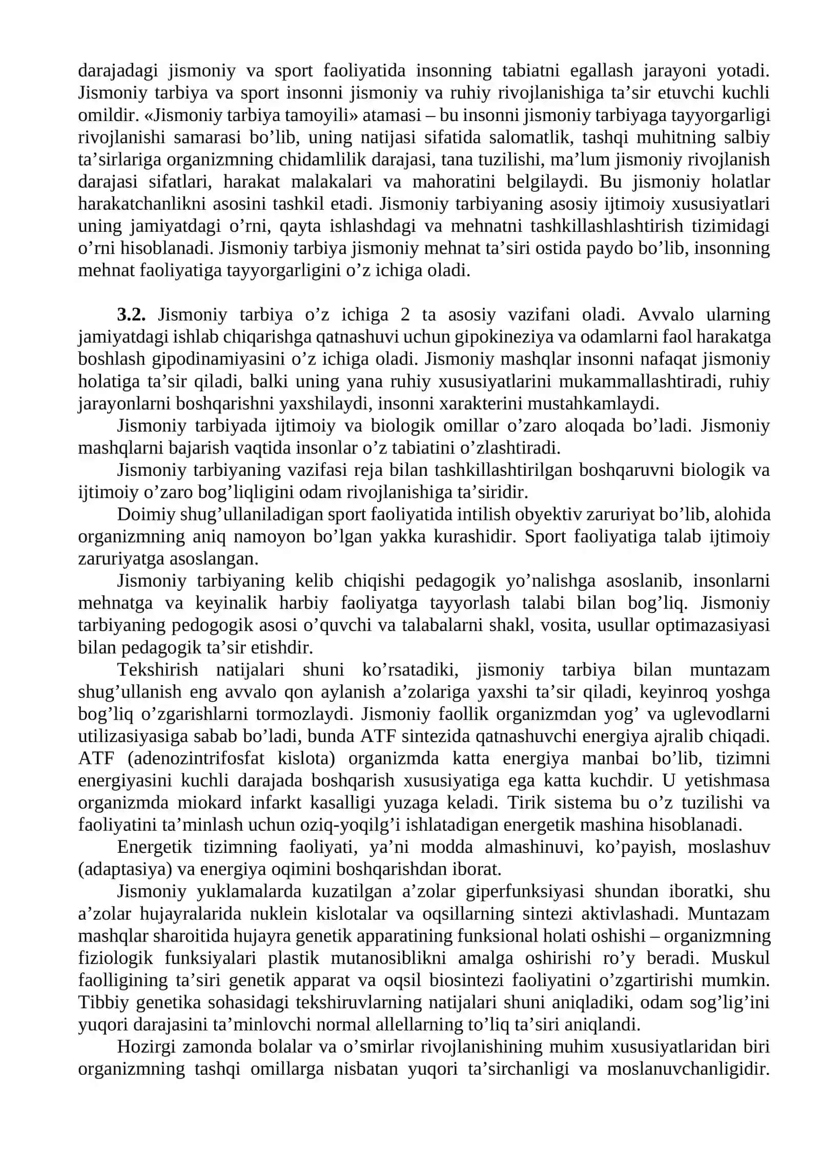 Hаrаkаt fаolligi vа sаlomаtlik 2