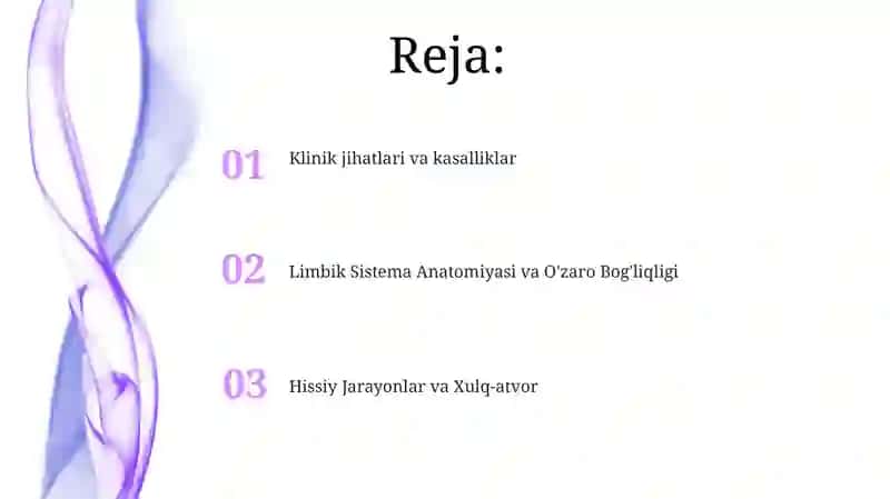 Limbik tizim klinik ahamiyati 2