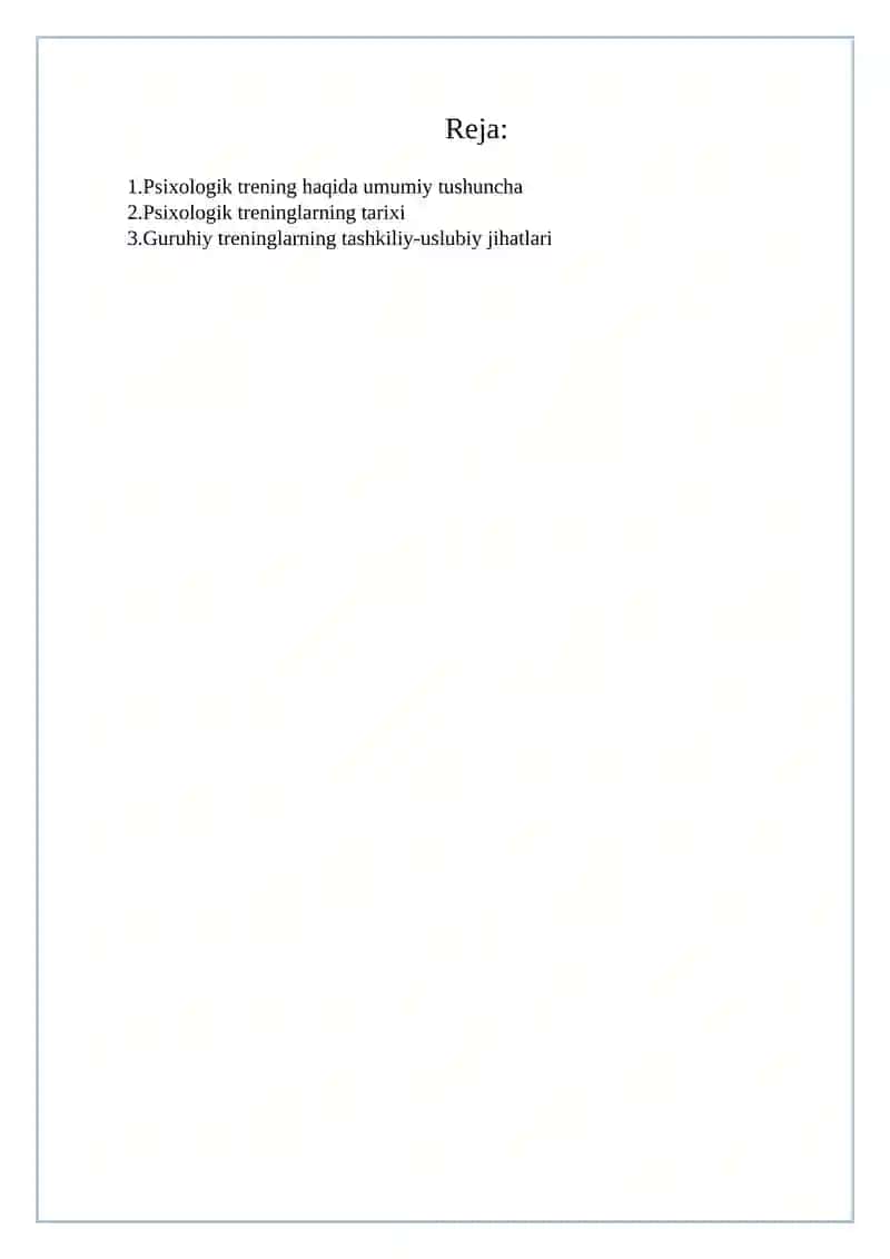 Psixologik trening 2