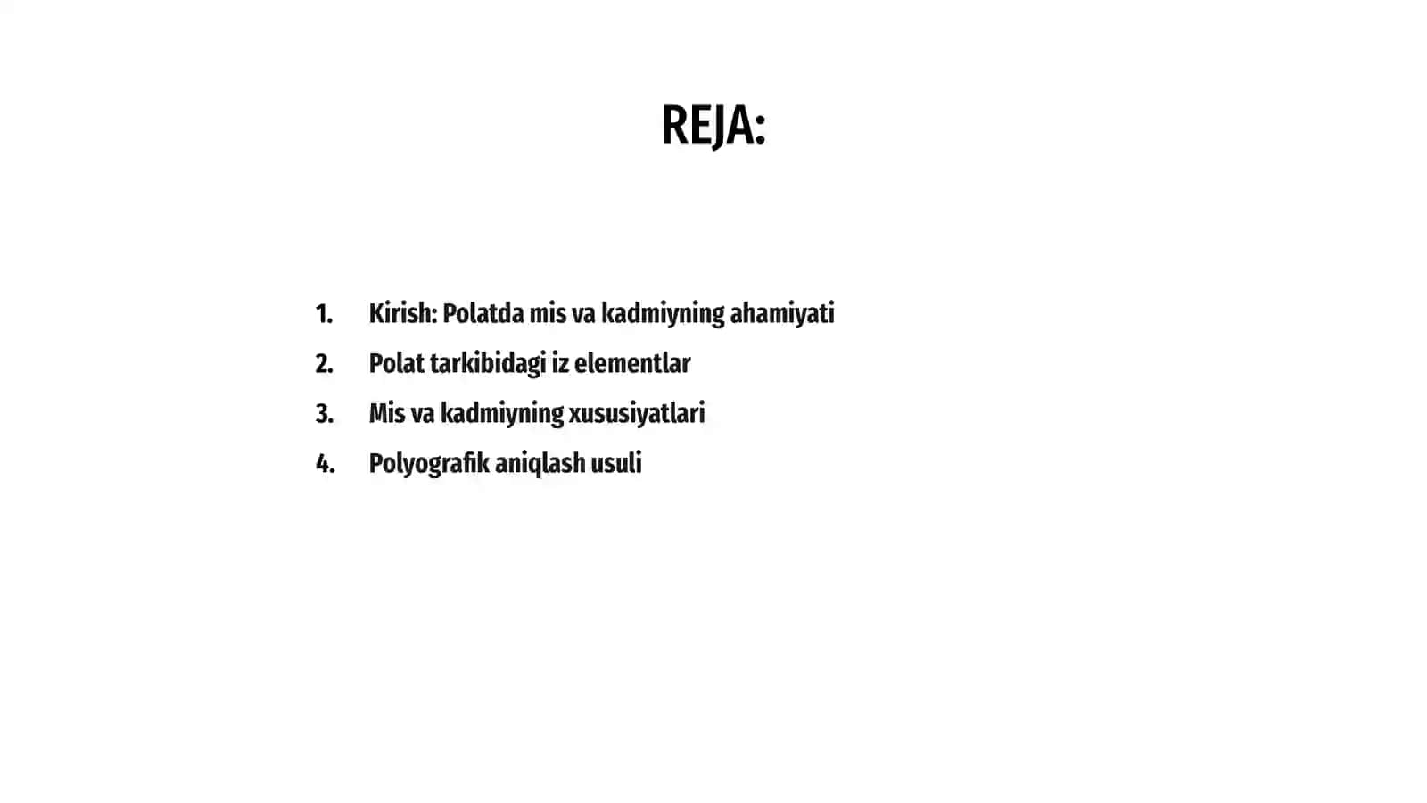 Poʻlat tarkibidagi mis va kadmiyni polyografik aniqlash 2