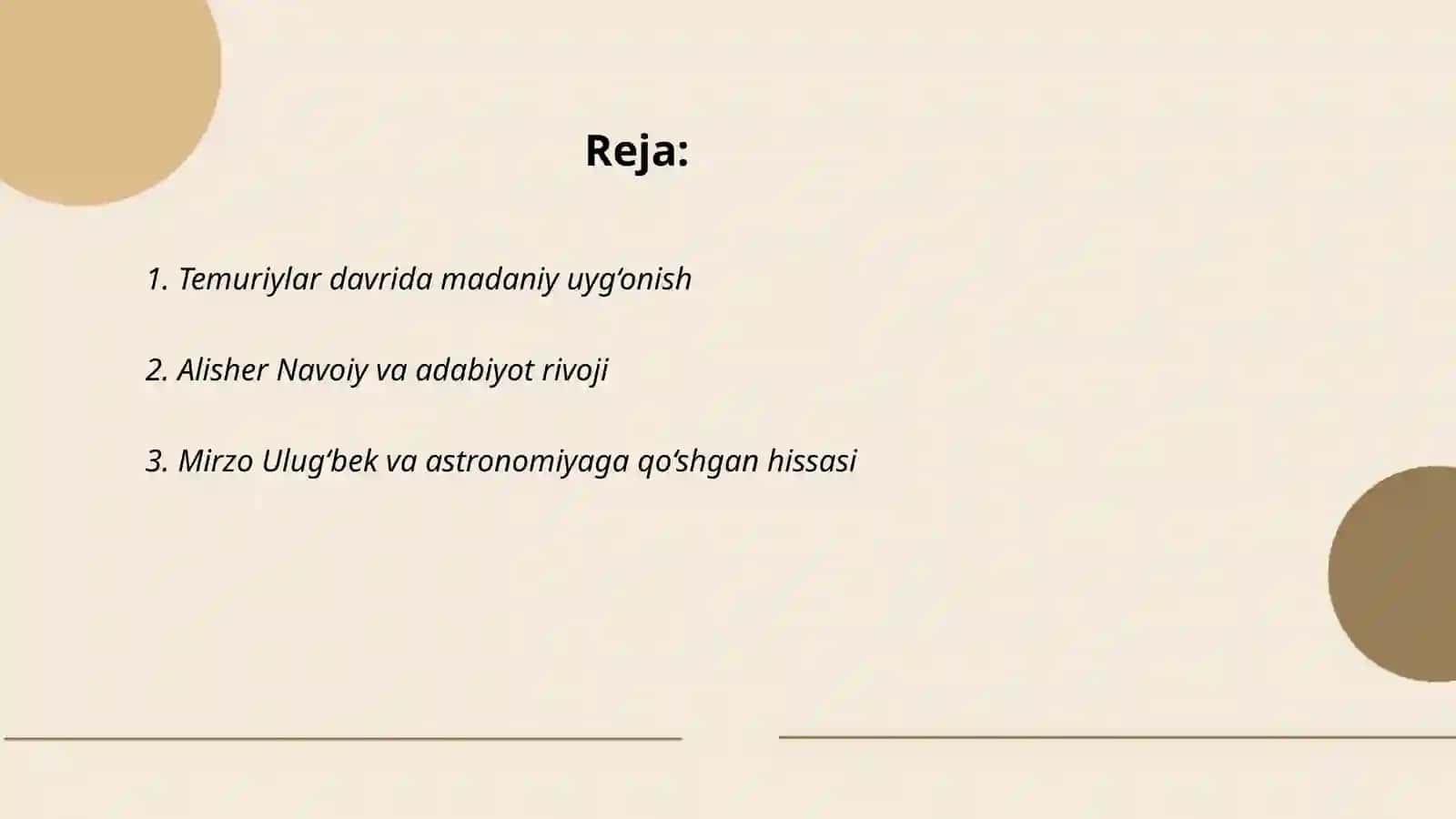 Temuriylar davrida madaniy uyg‘onish 2