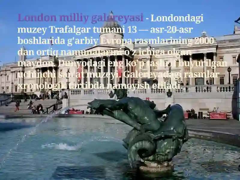 London galareya muzeyi 2