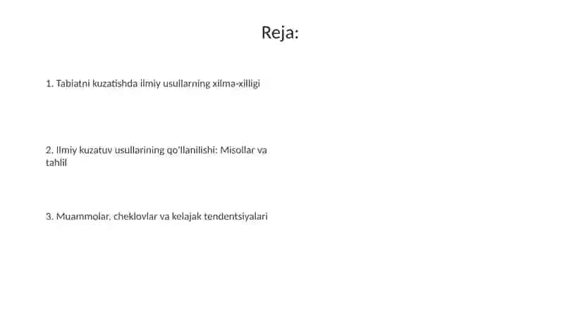 Ilmiy kuzatish usullarining xilma-xilligi 2
