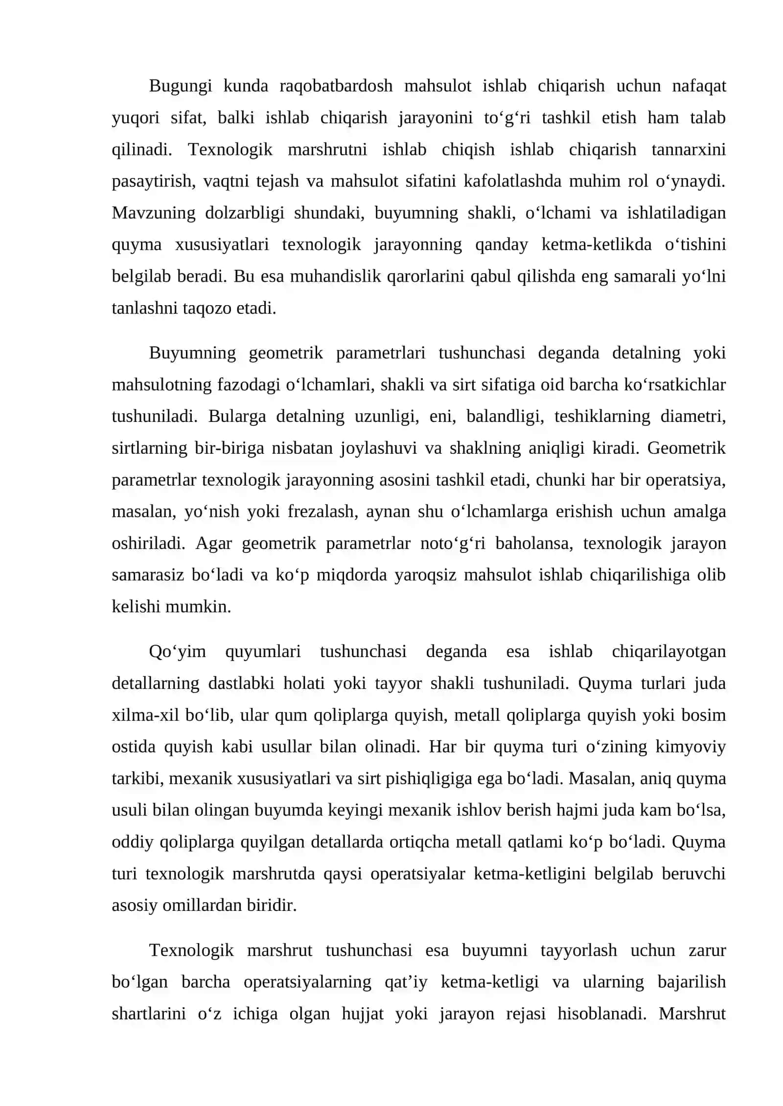 Buyumli geometrik parametrlari tushunchasi 2