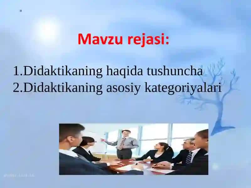 Umumiy pedagogika 2