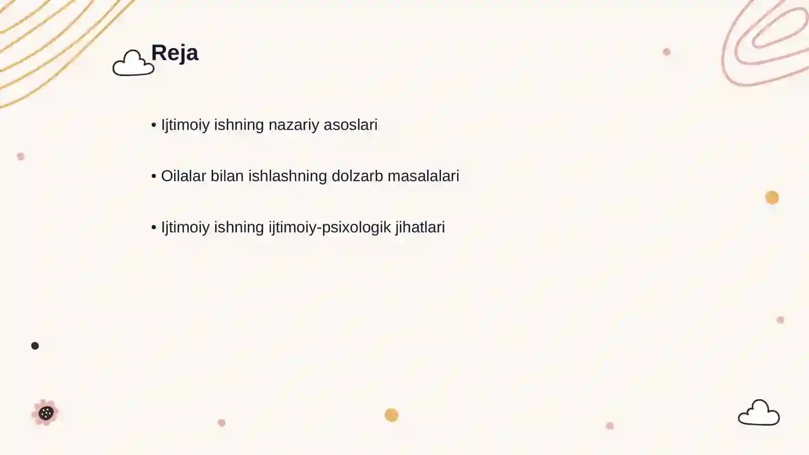 Ijtimoiy ishning nazariy asoslari 2