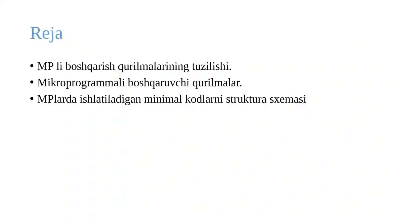 MP ishlatiladigan boshqaruvchi qurilmaning tuzilishi 2
