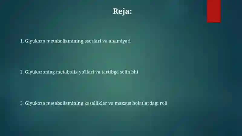 Glukozametobalizmivauningahamiyati 2