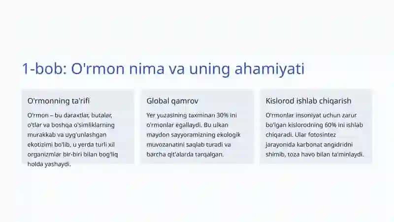 O'rmon O'simliklari: Tabiatning Nafas Olishi 2