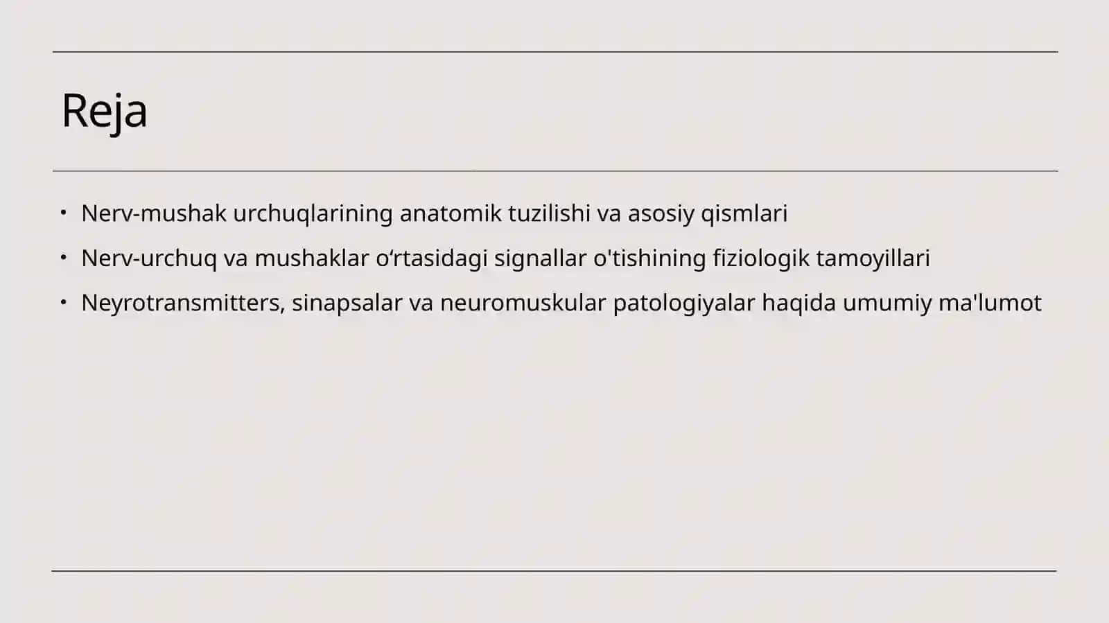 Nerv-mushak urchuqlarining tuzilishi va ishlash prinsipi 2