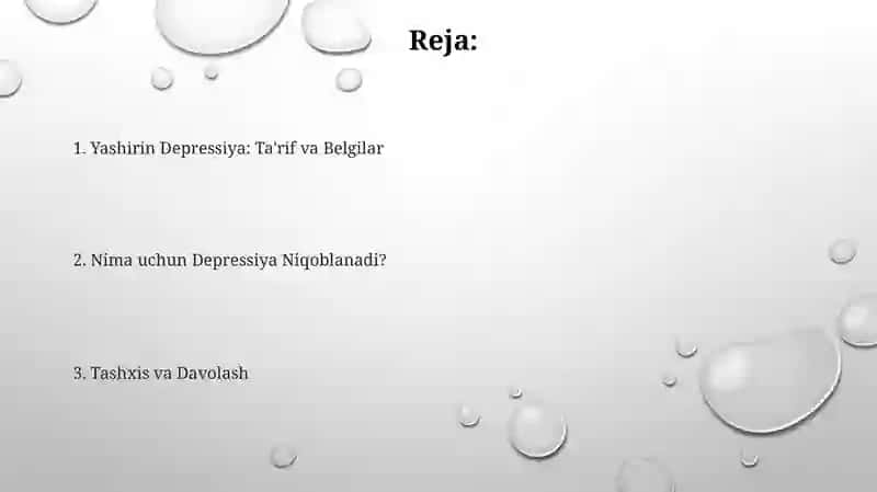 Niqoblangan Dipressiya 2
