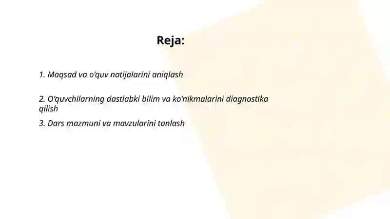 Yaxlit pedagogik jarayon bosqichlari 2