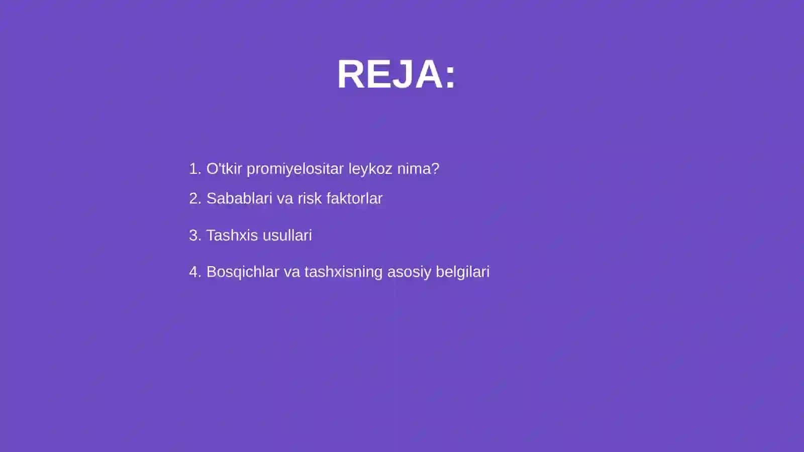 O'tkir promiyelositar leykoz 2