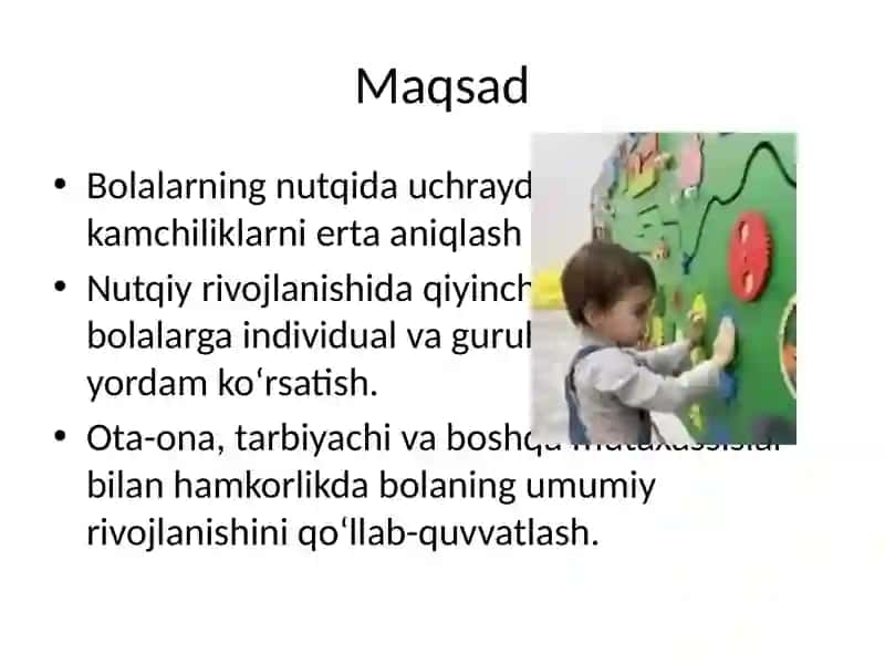 MTTda Logopedik Ishni Tashkil Etish 2