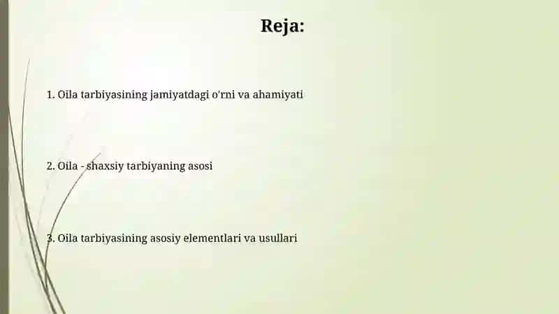 Oilaviy byudjet va uning ta'siri 2