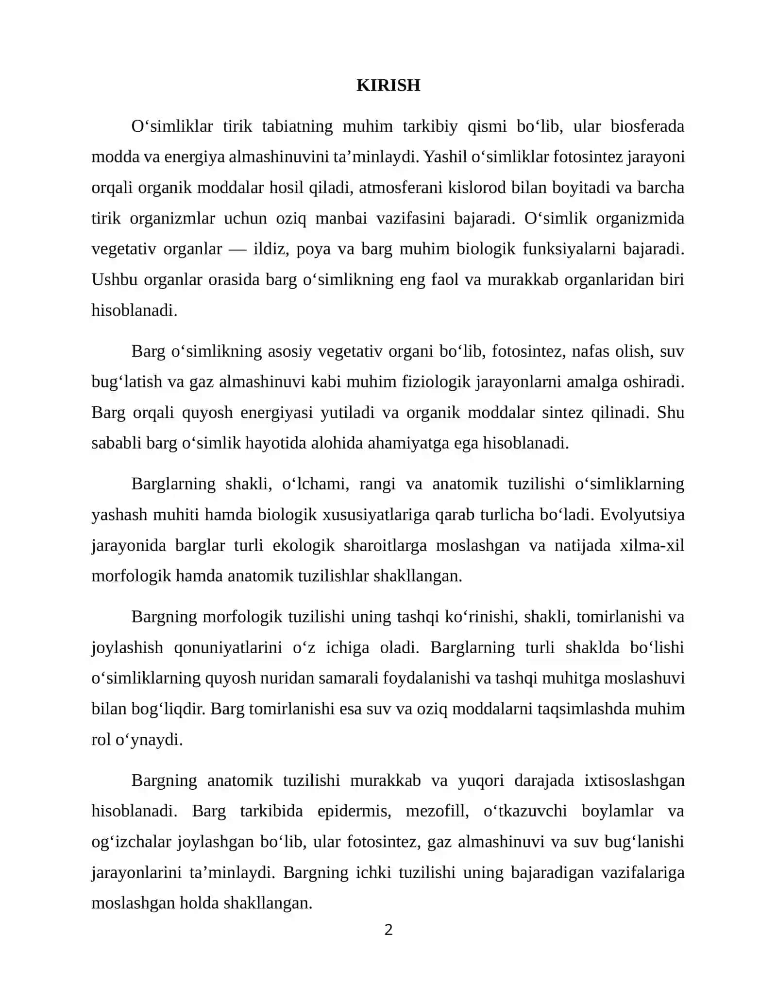 BARGNING ANATOMIK VA MORFOLIGIK TUZILISHI 2