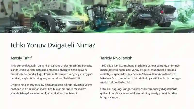 16 Silindrli Ichki Yonuv Dvigatellari 2